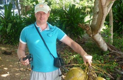 ქართველი ექსკურსიამძღოლი აფრიკაში