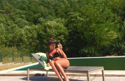 ნანუკა გოგიჩაიშვილი ჭორვილაში ისვენებს  - ''ძალიან ლამაზია, ყოჩაღ ივანიშვილი'' 