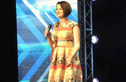 ჯეობარელი დეა ადამია ''იქს ფაქტორის'' სცენაზე - ''კმაყოფილი ვარ''