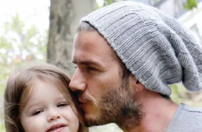 დევიდ ბექჰემი ბრიტანეთის საუკეთესო მამაა