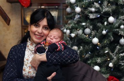 მაკა ძაგანია მეუღლის გვერდით თავს კომფორტულად გრძნობს