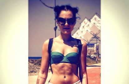 რა გამოხმაურება მოჰყვა ნინა სუბლატის უცნაურ საცურაო კოსტიუმში გადაღებულ ფოტოს