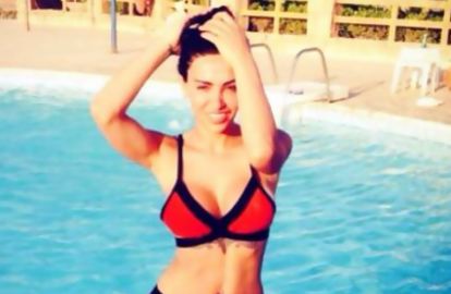 სექსუალურმა შორენა ბეგაშვილმა ახალი ტატუ ეგვიპტის პლიაჟზე გამოაჩინა