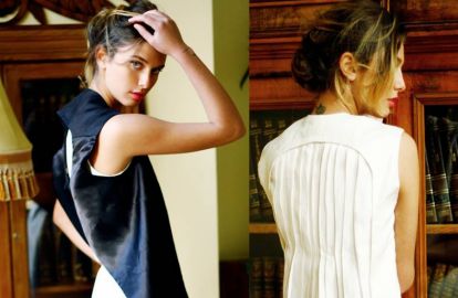 პალტოს ტიპის ჟილეტები და ფართოსაყელოიანი პიჯაკები