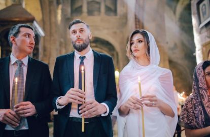 ვიქტორ სანიკიძემ ჯვარი დაიწერა