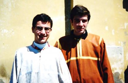 გიორგი გაბუნია და გიგი უგულავა სტიქაროსნობის დროს - 