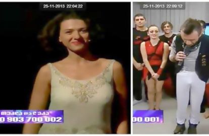 ხატია ბუნიათიშვილის შთამბეჭდავმა მკერდმა და ნიკა გრიგოლიას უცნაურმა რეიტუზმა მაყურებელი შოკში ჩააგდო