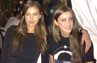 ირინა შეიკი და მისი ქართველი ორეული ერთმანეთს შეხვდნენ