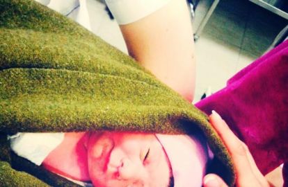 ხატია სიჭინავა მესამე გოგონას დედა გახდა