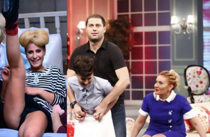 როსტო მერსი სულხანიშვილს მკერდის მოშიშვლებაში დაეხმარა