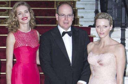 ნატალია ვოდიანოვამ მონაკოს პრინცთან ერთად მეჯლისი მოაწყო