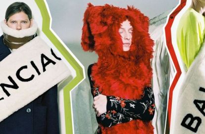 ''Balenciaga''- ს კრეატიული დირექტორის, დემნა გვასალიას ახალ კოლექციაში მოდელებს ''აბაზანის ხალიჩები'' აქვთ შემოხვეული