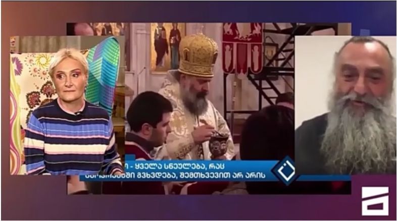 "არ მოგეწობენათ, რასაც ახლა ვიტყვი..." - რატომ უსაყვედურა მეუფე ნიკოლოზმა ნანუკა ჟორჟოლიანს და რა უპასუხა ტელეწამყვანმა მას?