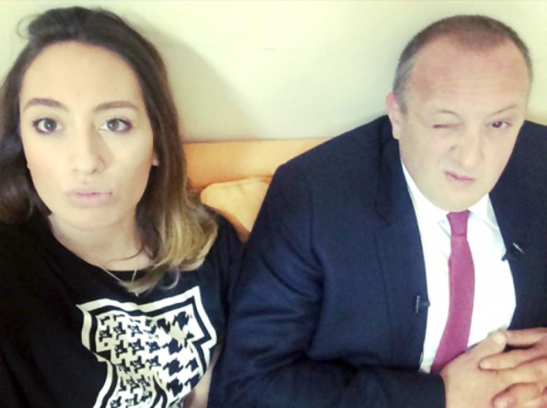 ნანუკა ჟორჟოლიანი პრეზიდენტის ქალიშვილს ესკორტის მანქანაში სიმღერის გამო აკრიტიკებს...