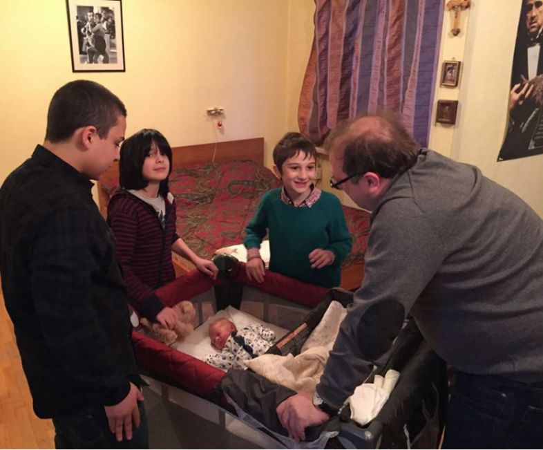 შალვა რამიშვილი მეოთხე ბიჭის მამა გახდა