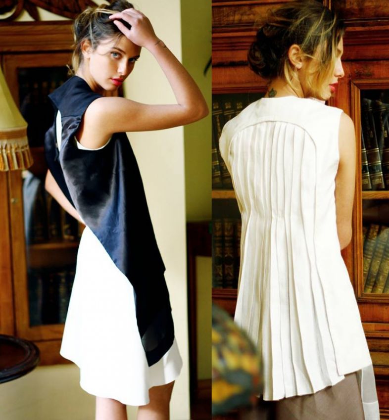 პალტოს ტიპის ჟილეტები და ფართოსაყელოიანი პიჯაკები