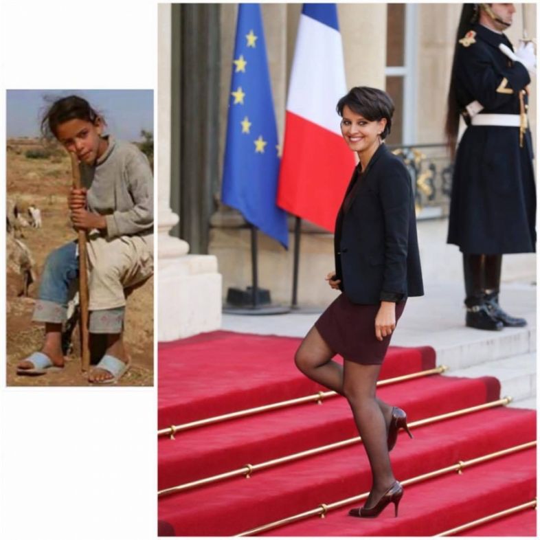 მოროკოელი მწყემსი გოგონას ფოტო, რომელიც ახლა  საფრანგეთის განათლების მინისტრია, სოციალურ ქსელს იპყრობს