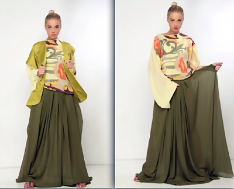 ''მოდაშია მაღალწელიანი, თავისუფალი, ფართოტოტიანი შარვლები''