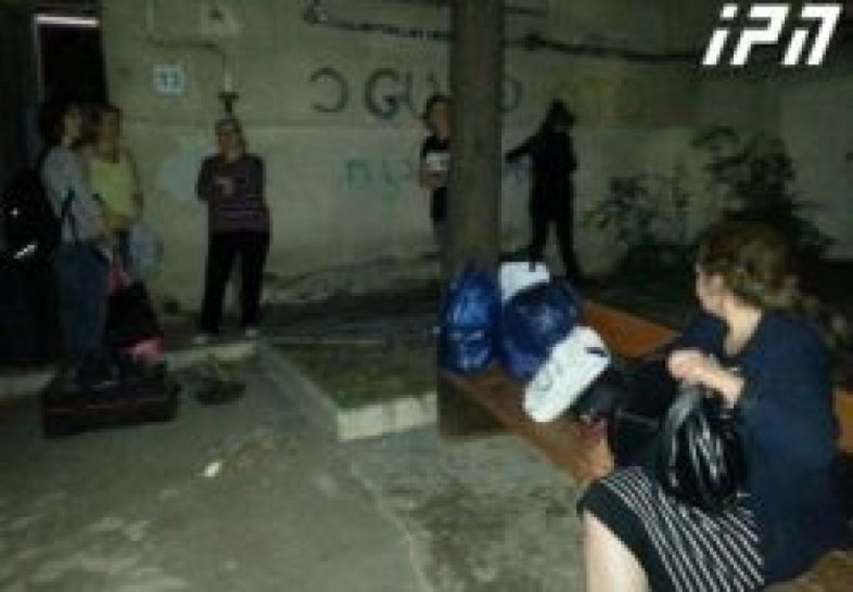 წყნეთის ქუჩის #13-ე კორპუსიდან მოსახლეობის ევაკუაცია მიმდინარეობს