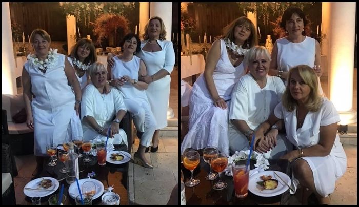 ვანო ჩხარტიშვილის ცოლმა "white party" მოაწყო