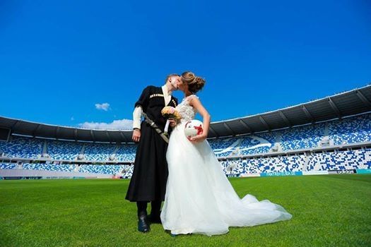 ქართველი ფეხბურთელის ზღაპრული ქორწილი (ფოტოები)
