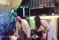 "აი, მამიკოც" - ქეთა თოფურია ოჯახური სკანდალის შემდეგ ქმრის ფოტოებს პირველად ავრცელებს